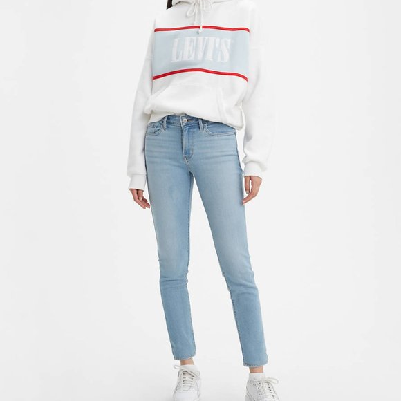 Levi's Denim - Levi's 711 Skinny Jeans- Light Blue Wash